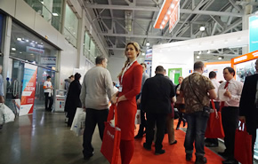 Bonda attend 2015 Aqua-therm Moscow exhibition
